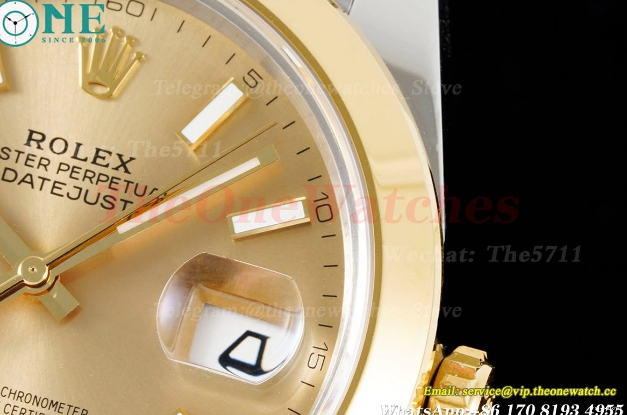 King Stk 126303 41mm YG SS VR3235 Gold Datejust Jubilee 904L 0426